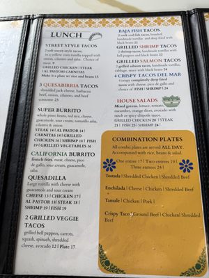 Menu photo 3 La Jaiba Mexigrill Campbell, CA Menu photo 3 La Jaiba Mexigrill Campbell, CA
