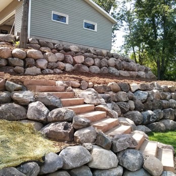 Pace Landscape & Design - steps leading up to a home - Landscaping Near Me - Inver Grove Heights, Minnesota Pace Landscape & Design - steps leading up to a home - Landscaping Near Me - Inver Grove Heights, Minnesota