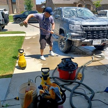 D-Ray's Mobile Detailing - Hard at work! - Auto Detailing Near Me - Joshua, Texas