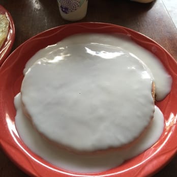 Bogart's Cafe - Haupia pancake! Light, fluffy, and tasty! - Breakfast & Brunch Near Me - Honolulu, Hawaii
