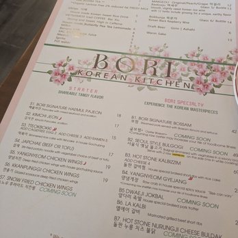 BORI Korean Kitchen - Menu! - Korean Near Me - Bellevue, Washington BORI Korean Kitchen - Menu! - Korean Near Me - Bellevue, Washington