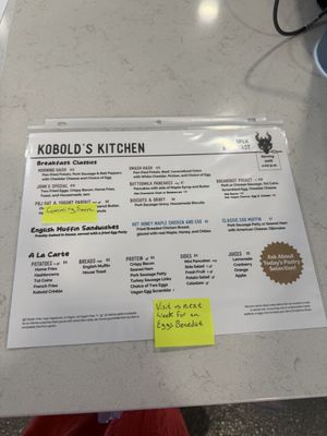 Menu photo 3 Kobold’s Kitchen Grand Rapids, MI