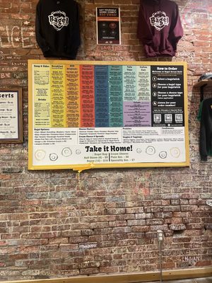 Menu photo 1 Bagel Street Deli Athens, OH