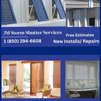 JM Storm Shutter Services - Shutters Near Me - Carrabelle, Florida