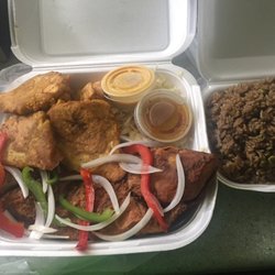 Belinda Take Out Restaurant - Bruh!! Fried snapper meal.