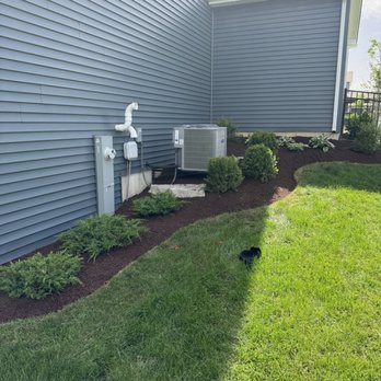Green Day Pro Landscaping - Landscaping to hide the AC unit, once the plants grow in. - Landscaping Near Me - Bolingbrook, Illinois Green Day Pro Landscaping - Landscaping to hide the AC unit, once the plants grow in. - Landscaping Near Me - Bolingbrook, Illinois