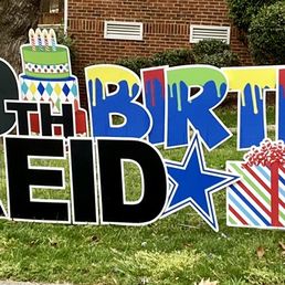 Birthday sign