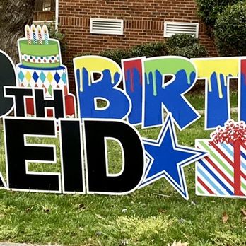 Sign Gypsies - Birthday sign - Party Equipment Rentals Near Me