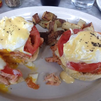 Milton's Cafe - Atlantic Eggs Benedict with added tomatoes - Cafes Near Me - Lawrence, Kansas Milton's Cafe - Atlantic Eggs Benedict with added tomatoes - Cafes Near Me - Lawrence, Kansas