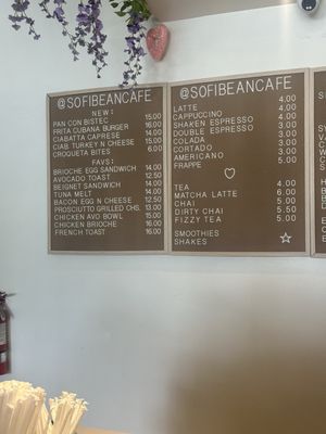 Menu photo 2 Sofibean Cafe Hialeah, FL