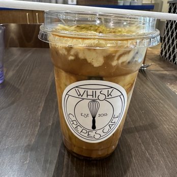 Whisk Crepes Cafe - Pistachio latte - Cafes Near Me - Dallas, Texas Whisk Crepes Cafe - Pistachio latte - Cafes Near Me - Dallas, Texas