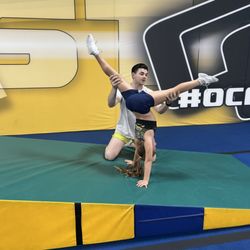 OC All-Stars - Tumbling class in progress