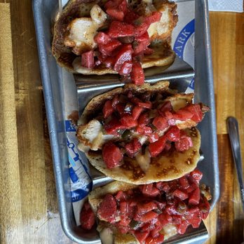 Treylor Park - Chicken pancake tacos. - Diners Near Me - Savannah, Georgia Treylor Park - Chicken pancake tacos. - Diners Near Me - Savannah, Georgia