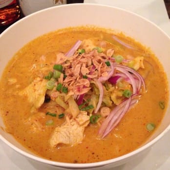 Smiling Banana Leaf - Yellow curry noodles - Thai Near Me - Pittsburgh, Pennsylvania Smiling Banana Leaf - Yellow curry noodles - Thai Near Me - Pittsburgh, Pennsylvania