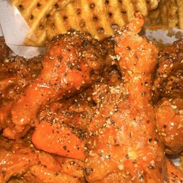 12pc Combo (Reg Fry w/ 2 flavors) Hot Lemon Pepper