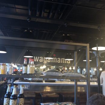 Wagamama - Inside "Wagamama" by a table nearby the bar area - Pan Asian Near Me - Amsterdam, New Hampshire