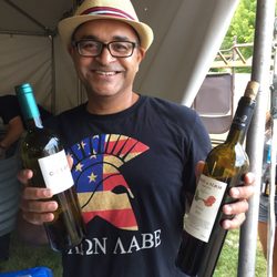 Sierra Nevada Imports - Shaji from SNI provided several great Greek wines for this year's festival
