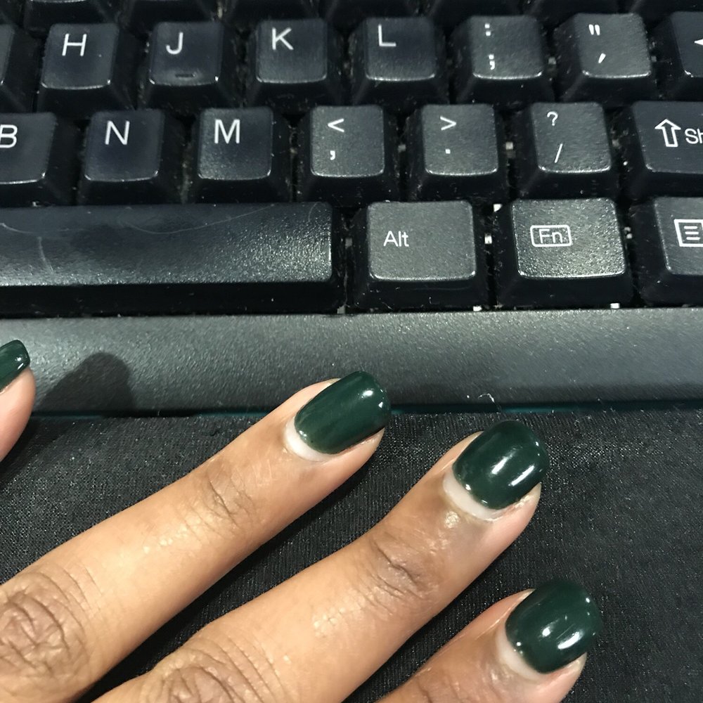Luxury Nail Spa - Three weeks in. Lovely color called hush hush - Waxing Near Me - Decatur, Georgia Luxury Nail Spa - Three weeks in. Lovely color called hush hush - Waxing Near Me - Decatur, Georgia