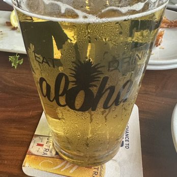 Restaurant 604 - Kewalo's Cream Ale - Honolulu Beerworks (20oz) - Breakfast & Brunch Near Me - Honolulu, Hawaii