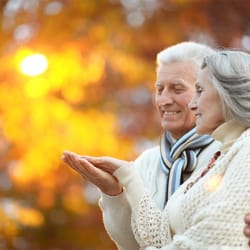 Love In Home Senior Care - Couple in sunset