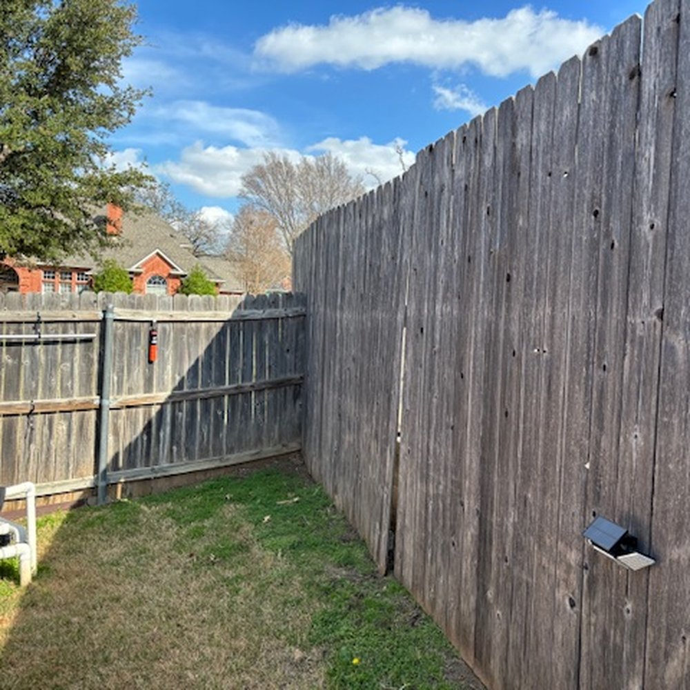 Golden Eagle Fence and Stain - Back view 3 before - Fences & Gates Near Me - Dallas, Texas Golden Eagle Fence and Stain - Back view 3 before - Fences & Gates Near Me - Dallas, Texas