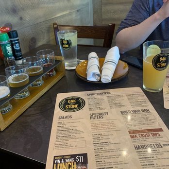 Oak & Stone - Menu / beer flight - Pizza Near Me - Sarasota, Florida Oak & Stone - Menu / beer flight - Pizza Near Me - Sarasota, Florida
