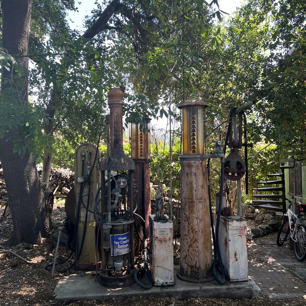 Rubel Castle - Gas Pumps - Museums Near Me - Glendora, California