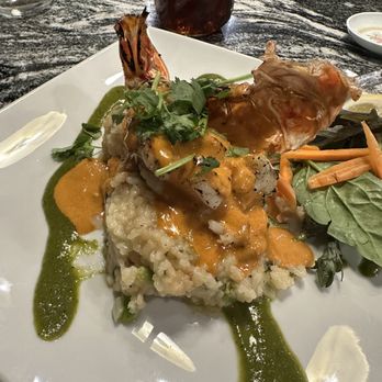 Green Pagoda - Lobster Risotto - Asian Fusion Near Me - St. Petersburg, Florida Green Pagoda - Lobster Risotto - Asian Fusion Near Me - St. Petersburg, Florida