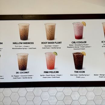 Orange Coast Soda - Menu as of 7/2026 - Juice Bars & Smoothies Near Me - Irvine, California