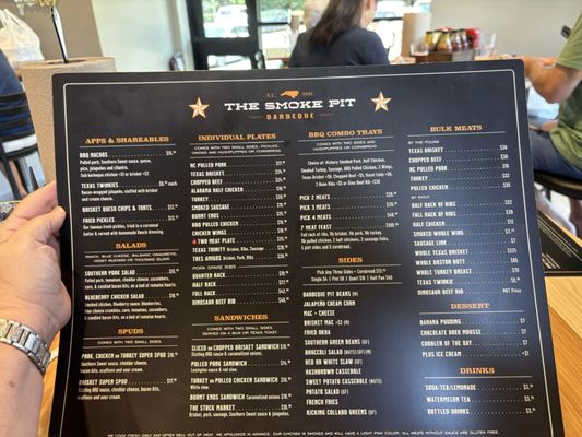 Menu photo 1 The Smoke Pit Mooresville, NC Menu photo 1 The Smoke Pit Mooresville, NC