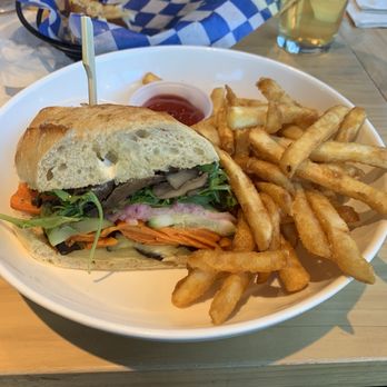 Duke's Public House - Rustic roasted squash sandwich - Sports Bars Near Me - Lake Oswego, Oregon Duke's Public House - Rustic roasted squash sandwich - Sports Bars Near Me - Lake Oswego, Oregon
