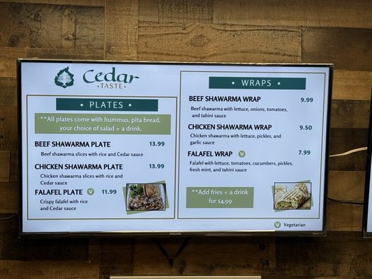 Menu photo 2 Cedar Taste Rochester, MN