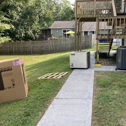 The Experts Pro - Old broken condenser & installation of new unit