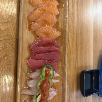 Kizame Sushi - Carpaccios: salmon, tuna, yellowtail jalapeño - Sushi Bars Near Me - West Hills, California Kizame Sushi - Carpaccios: salmon, tuna, yellowtail jalapeño - Sushi Bars Near Me - West Hills, California
