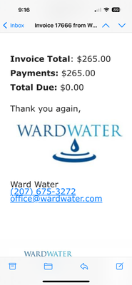 Ward Water