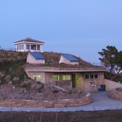 Friends Of The Dunes - Moonrise over the Humboldt Coastal Nature Center. Photo by Steven Vander Meer.