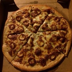 Marscotti's Pizza - White pizza with pepperoni added.