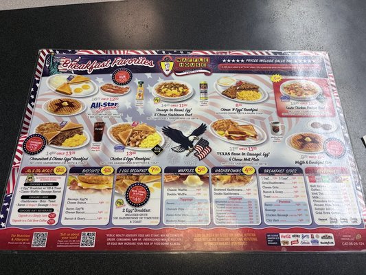 Menu photo 2 Waffle House Bethlehem, PA