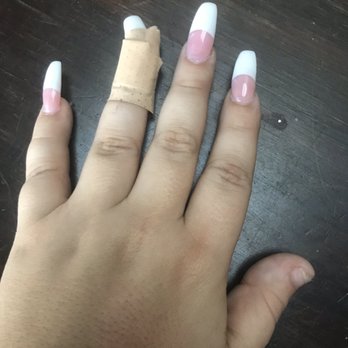 Pampered Nails and Spa - Broken nail missing nail after 1st day - Nail Salons Near Me - Dublin, California