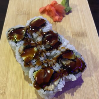 Tsunami Asian Restaurant - Close up of eel and avocado roll - Thai Near Me - Honesdale, Pennsylvania Tsunami Asian Restaurant - Close up of eel and avocado roll - Thai Near Me - Honesdale, Pennsylvania
