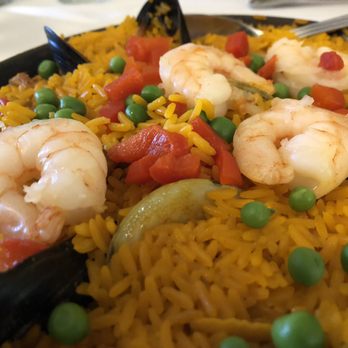 Sangria 71 - Saffron rice. Did I make it look too delicious?? - Spanish Near Me - Williston Park, New York