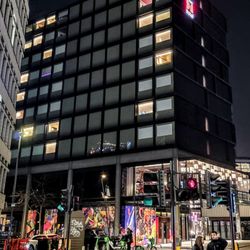 citizenM - Facade for citizenM Hotel London Shoreditch