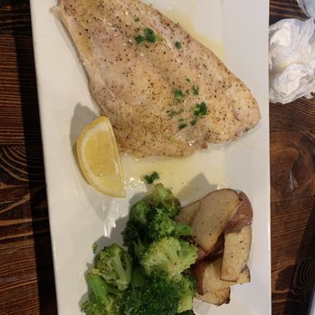 South Ocean Grill - No clue what my wife ate! Something with broccoli and potatoes? - Burgers Near Me - Patchogue, New York South Ocean Grill - No clue what my wife ate! Something with broccoli and potatoes? - Burgers Near Me - Patchogue, New York