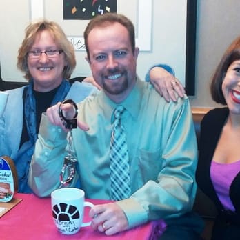 Mystery Cafe - Our Super Sleuth Darin Holt and Hammy winner Anita Hagen in  the show "Good Morning Murder." - Performing Arts Near Me - Indianapolis, Indiana