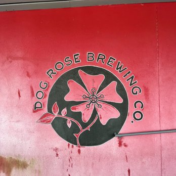 Dog Rose Brewing - Outdoor signage - Breweries Near Me - St. Augustine, Florida