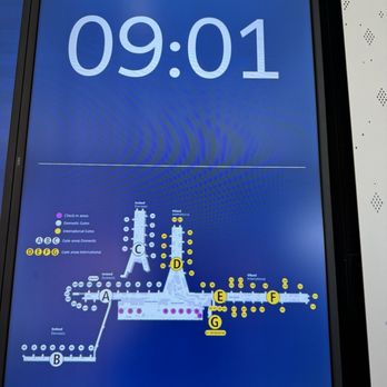 Oslo Lufthavn - Map of international gates - Airports Near Me - Gardermoen, 02