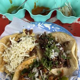 Bacon Breakfast Taco, Al Pastor Taco, Barbacoa Taco Bacon Breakfast Taco, Al Pastor Taco, Barbacoa Taco