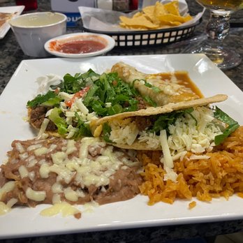 Mexico Viejo - Combination Taco Enchilada Tostada Plate - Tex-Mex Near Me - Abilene, Texas Mexico Viejo - Combination Taco Enchilada Tostada Plate - Tex-Mex Near Me - Abilene, Texas