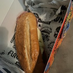 Gross, cold Cuban...Missing the fries