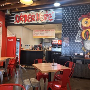 Cluckers - Inside order area - Chicken Shop Near Me - Reno, Nevada